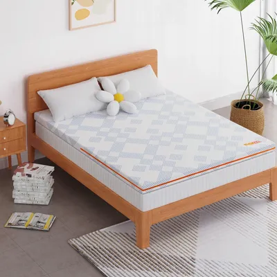 Image de Surmatelas viscoélastique de 135 x 190 x 7,5 cm pour un confort optimal