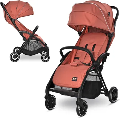 Produktbild von Lorelli Quick Reisebuggy – leicht, Autofold, bis 22 kg, Liegeposition, PolyurethanRäder, UV50+ Verdeck, 5-Punkt-Gurt, kompakt zusammenklappbar