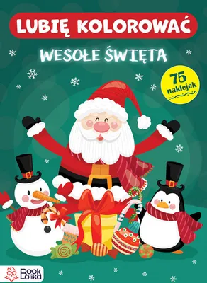 Produktbild von Wesołe święta Lubię kolorować - książka dla dzieci