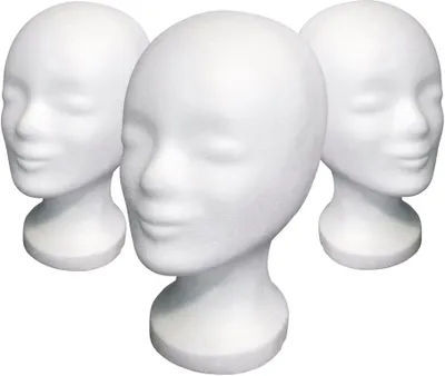 Produktbild von 3 x FP Styroporkopf Standard - TOP Markenqualität (ohne Loch im Boden)