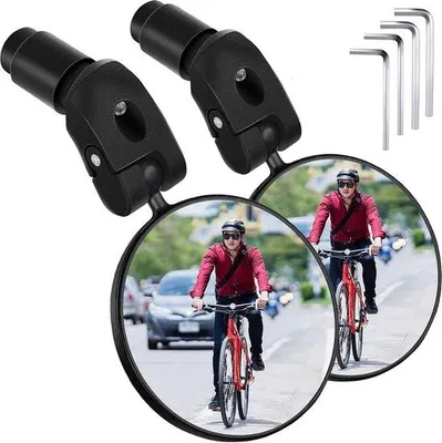 Produktbild von Famanu Fahrradrückspiegel - 360° drehbar, robust und langlebig