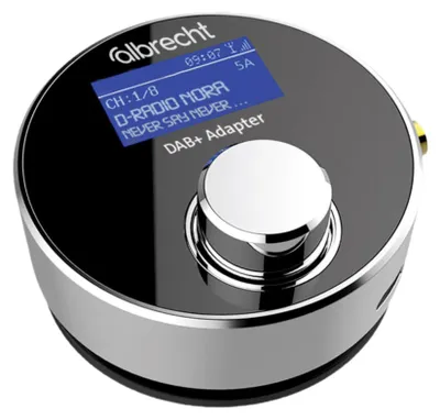Obrázok produktu pre Albrecht DR 54, Auto, Čierna, Strieborná, DAB, DAB+, DAB+, 48 mm, 48 mm