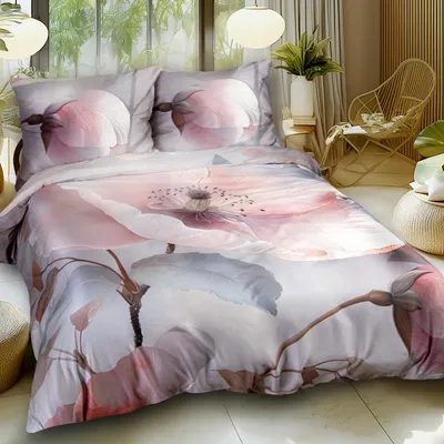 Produktbild von Baumwoll-Satin-Bettwäsche 12408/160x200 SATINLOVE PREMIUM