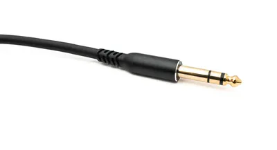 Immagine prodotto di Cavo audio SYSTEM-S da 5 m con spina jack da 6,35 mm e adattatore per presa XLR a 3 pin, nero