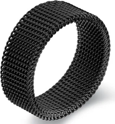 Produktbild von Modernen Herrenring BO-32421 Schwarz 65mm KP32421
