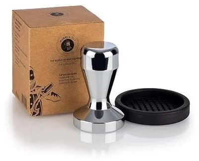 Zdjęcie produktu dla Tamper do kawy profesjonalny stal nierdzewna ø 58 mm dla baristy