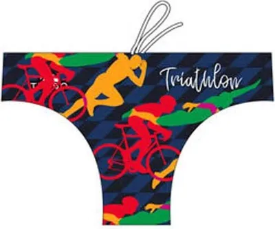 Produktbild von Turbo Triathlon Race Badeslip Blau L Mann Blau L