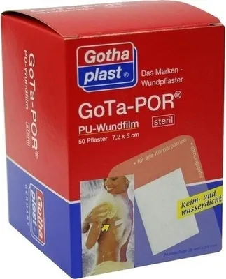 Obrázek produktu pro GoTa-PORPolyuretanWundfilm 7,2x5cm sterilní, 50 St PFL
