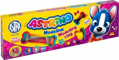 Produktbild von ASTRINO Backofen-Modelliermasse MODELINA 18 Stück, 304221002