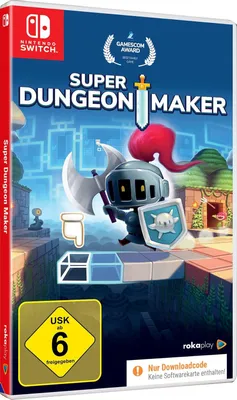 Produktbild von Super Dungeon Maker - Nintendo Switch - Code in a Box