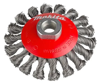 Produktbild von Makita Kegelbürste 100 mm - 0,5 mm - Zopfzahl 18 - M14