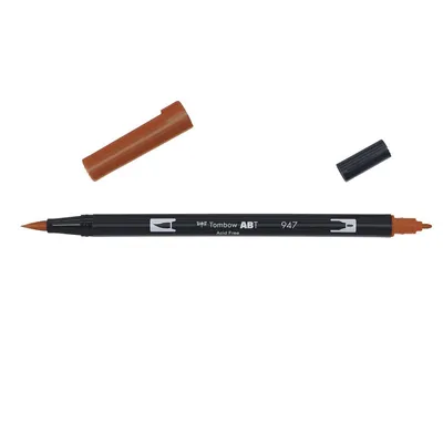 Image de Tombow ABT-947ABT Dual Brush Pen 947 sienne brûlée