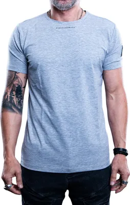 Produktbild von Dunkelschwarz T-Shirt DS-1 LOGOMINI grey - L