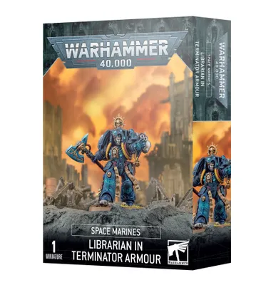 Produktbild von Warhammer 40.000 Space Marines Librarian in Terminator Armour