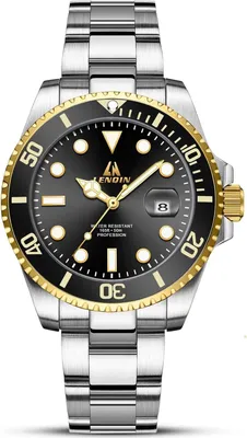 Produktbild von Herren Uhr Edelstahl Uhren Herren wasserdichte Analog Quarz Uhr Armbanduhr mit Datum Leuchtend Mode Freizeit Uhren für Männer