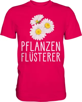 Produktbild von Pflanzen Flüsterer Gärtner Garten T-Shirt – Sorbet / M