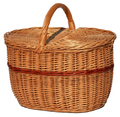 Produktbild von Sklep Wiklinowy Geräumiger Picknickkorb aus Weide