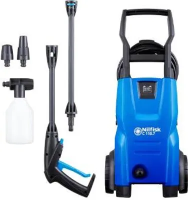 Obrázok produktu pre Nilfisk 128470921, Vzpriamene, Elektrický, 5 m, 5 m, Modrá, Čierna, Hliník