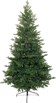Produktbild von Künstlicher Tannenbaum - Grün - Kunststoff - Echtnadel-Optik