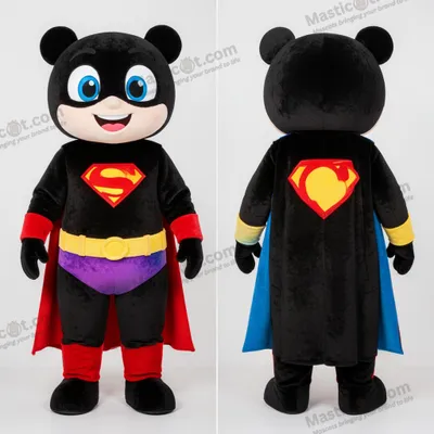 Immagine prodotto di Costume MASTICOT da supereroe elegante e nero