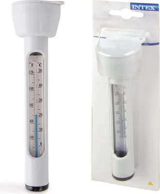 Produktbild von Intex 29039, Thermometer, Weiß, Kunststoff, China, 0 - 50 °C, 85 g
