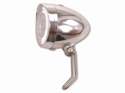 Zdjęcie produktu dla Rowerowy reflektor LED na baterie, przedni, 3 W, styl retro, akcesoria rowerowe, oświetlenie, Filmer 40027