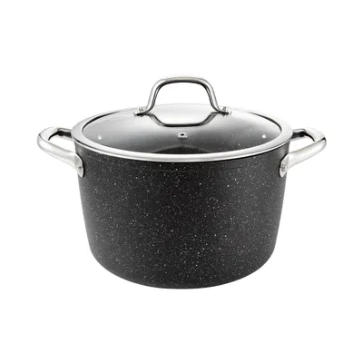 Obrázek produktu pro Tescoma Hrnec PRESIDENT Stone s poklicí ø 24 cm, 6,0 l