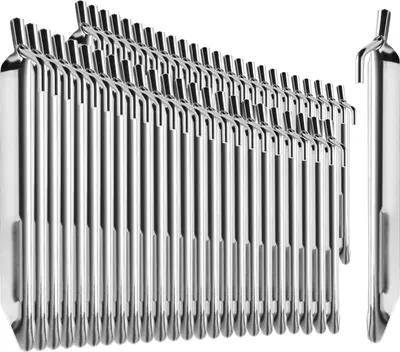 Produktbild von COM-FOUR® 48x Zelt-Heringe aus Stahl - robuste Erdnägel in V-Form für Camping
