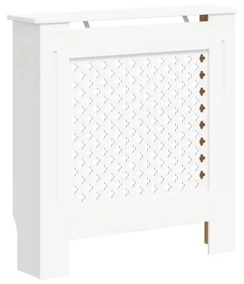 Produktbild von vidaXL MDF Heizkörperverkleidung Weiß 78 cm