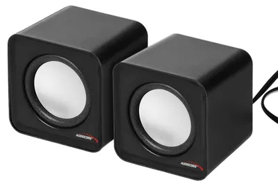 Obrázek produktu pro Kompaktní stereo reproduktor 2.0 pro počítač, 2x 3 Watt RMS, černý