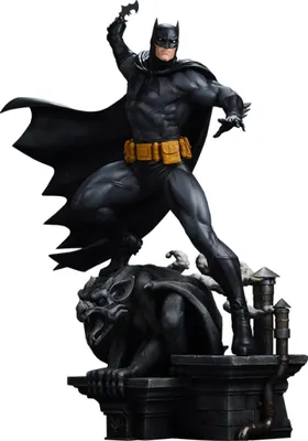 Produktbild von DC Comics Maquette 1/4 Batman (Black and Gray Edition) 66 cm