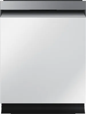 Produktbild von Samsung 14 Maßgedecke, 60 cm, DW7700B, vollintegrierter Geschirrspüler mit WaterJet Clean ™, Halb integriert, Standardgröße (60 cm), Silber, Weiß, Berührung, Schublade, Edelstahl