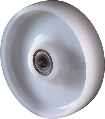 Produktbild von BS Rollen Rad Durchmesser 125mm Tragfähigkeit 300kg Polyamid-Rad Nabenlänge 50mm - B10.130