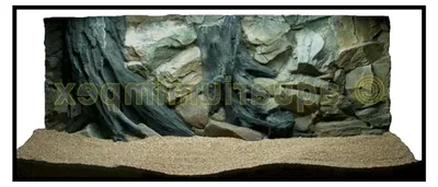 Produktbild von 3D Aquarienrückwand 120x60 Root