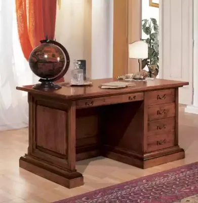 Produktbild von Klassischer Schreibtisch  Büromöbel Holzmöbel Tisch Möbel