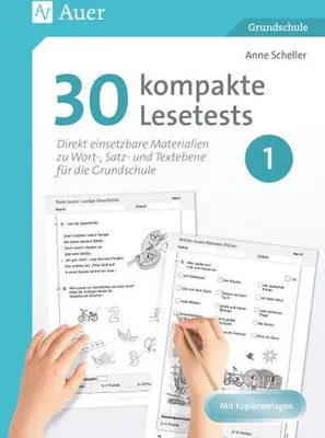 Image de 30 kompakte Lesetests für Klasse 1