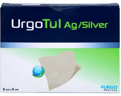 Produktbild von Urgotül Silver, Lipidokolloid-Wundauflage mit Silbersalz, 10 St WGA