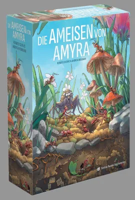 Produktbild von Die Ameisen von Amyra – Taktisches Brettspiel für 2-4 Spieler mit Ressourcenmanagement