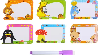 Obrázok produktu pre Stierateľná tabuľa 18x26cm + fixka