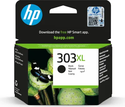 Produktbild von HP T6N04AE Tintenpatrone schwarz No. 303 XL
