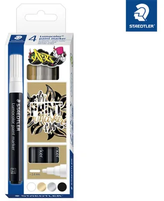 Produktbild von STAEDTLER Acrylmarker Lumocolor 4er-Set