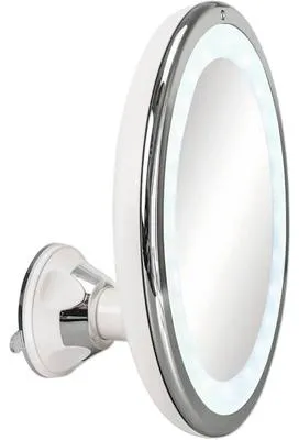 Zdjęcie produktu dla Kleine Wolke 8099127886, Przyssawka, Okrągły, Stół, Ściana, Srebrny, Biały, AA, 1,5 V