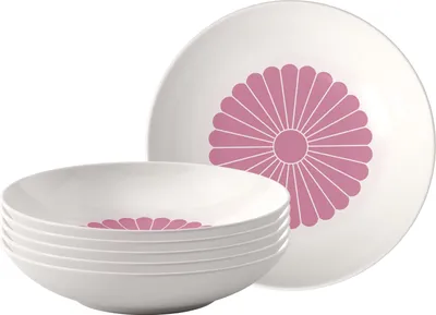 Immagine prodotto di Villeroy & Boch 1045533381 Insalatiera Ciotola per pasta 0,62 L Rettangolo Porcellana Rosa 1 pz