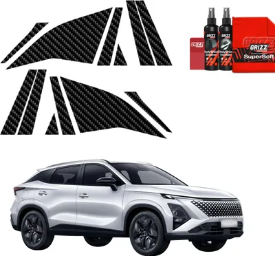 Produktbild von 2in1 Kohlenstoff Schutzfolie Grizz Protector für B-C-Säule - OMODA 5 Hybrid (2025-2026)
