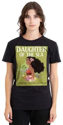 Produktbild von Disney Moana Daughter of The Sea Damen T-Shirt, Schwarz, L