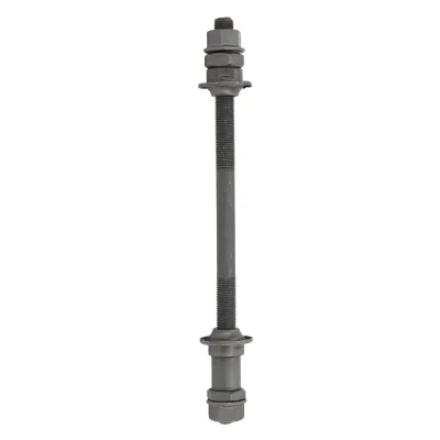 Productafbeelding van Mountainbike achteras, snelspanner-holle as, 190 mm, reserveonderdeel voor fiets, stabiel en duurzaam