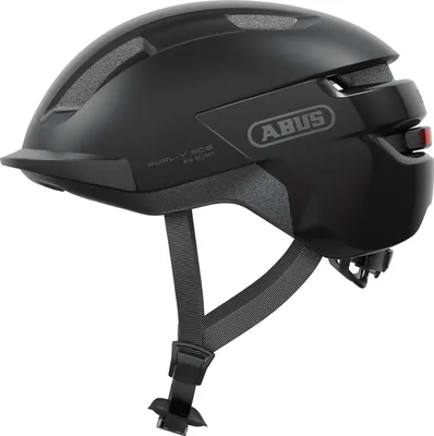 Produktbild von ABUS Fahrradhelm PURL-Y ACE mit LED-Licht – geeignet Fahrten auf E-Bike und S-Pedelec – trendiger NTA-Schutzhelm für Erwachsene und Jugendliche – Schwarz, Größe M (54-58 cm)
