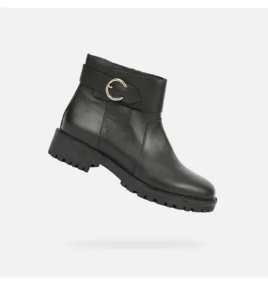 Produktbild von Geox Schwarze Damenstiefeletten Hoara 38