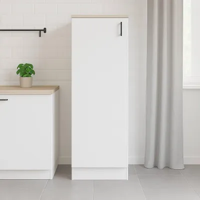 Produktbild von Dmora Küchenschrank Pianengo 60x60x148cm Weiß, 3 Regale
