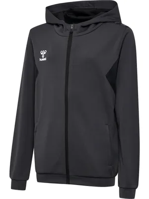 Produktbild von hummel hmlAUTHENTIC PL ZIP HOODIE KID ASPHALT ASPHALT 152